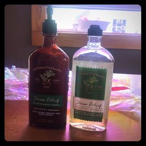 Bath and body works stress relief bundle